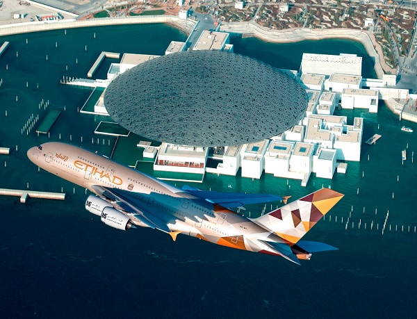 Etihad Airways : des Airbus A380 pour la ligne Abu Dhabi et Paris