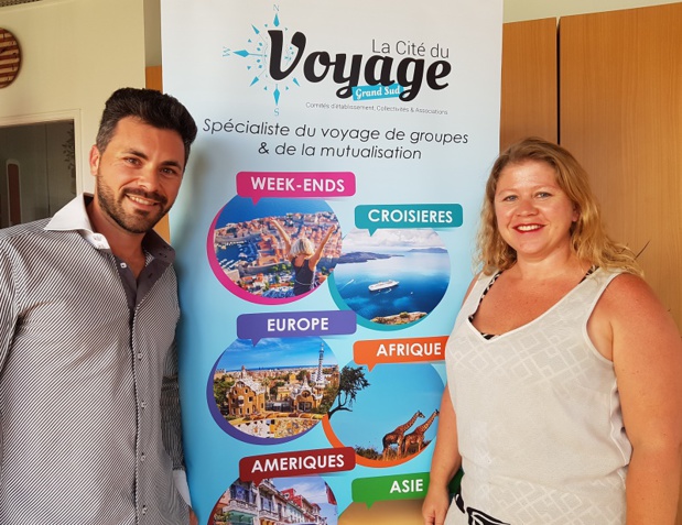 Eric Cavaleri et Christelle Merlier développent leur activité de groupiste B2C depuis le mois de mars 2018 - DR : A.B. Eric Cavaleri et Christelle Merlier développent leur activité de groupiste B2C depuis le mois de mars 2018 - DR : A.B.