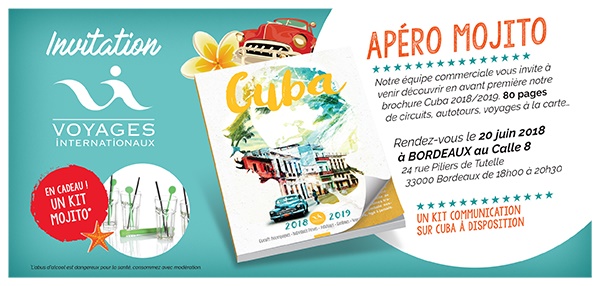 Voyages Internationaux part en tournée dans une quinzaine de villes en France pour présenter sa nouvelle production Cuba - DR Voyages Internationaux part en tournée dans une quinzaine de villes en France pour présenter sa nouvelle production Cuba - DR