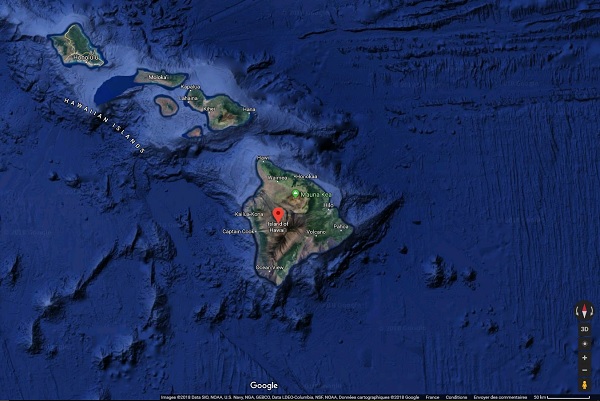 Seulement une partie du Parc National des Volcans d'Hawaï reste fermée - Crédit photo : Google Maps