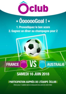 Ôvoyages joue sur la Coupe du monde de football