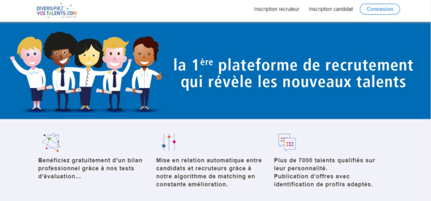 La plateforme Diversifiezvostalents.com a été lancée par Mozaïk RH. - Diversifiezvostalents.com