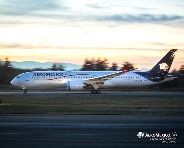 Aeromexico, deux nouvelles lignes dès novembre 2018 - Crédit photo : Aeromexico