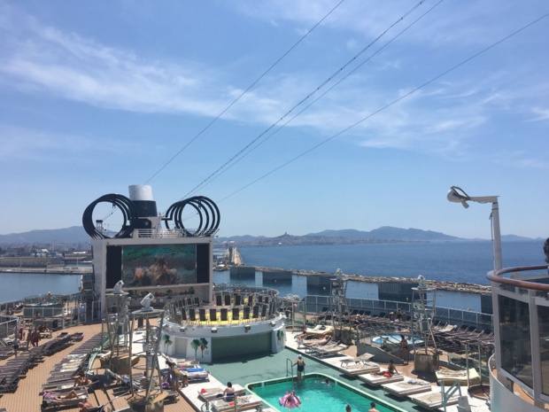 Le pont supérieur - crédit photo MSC Le pont supérieur - crédit photo MSC