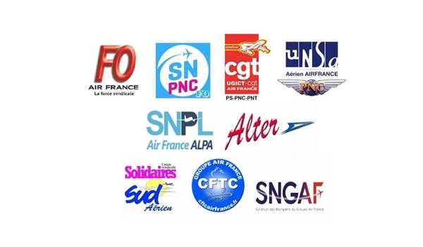 L'intersyndicale d'Air France suspend le préavis du 23 au 26 juin 2018 - Crédit photo : intersyndicale Air France