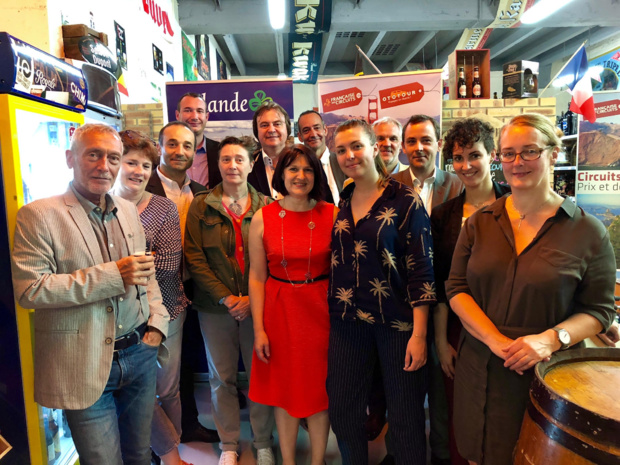 La Française des Circuits et leurs partenaires de l'Office du tourisme d'Irlande /crédit photo JDL