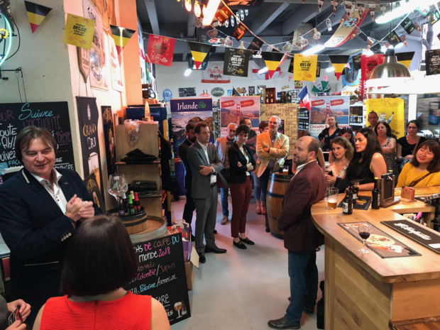 Les afficionados de l'Irlande étaient au rendez-vous... /crédit photo JDL Les afficionados de l'Irlande étaient au rendez-vous... /crédit photo JDL