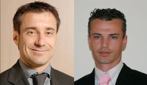 Marc Goetz et Nicolas de la Mettrie Marc Goetz et Nicolas de la Mettrie