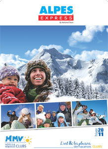 MMV et National Tours éditent une brochure Alpes Express MMV et National Tours éditent une brochure Alpes Express