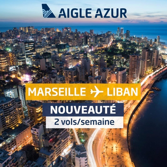 Aigle Azur, premier décollage pour la ligne Marseille-Beyrouth - Crédit photo : Aigle Azur
