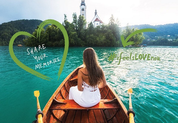 #ifeelsLOVEnia, la campagne digitale de l'office du tourisme Slovène - Crédit photo : compte Facebook @slovenia.info