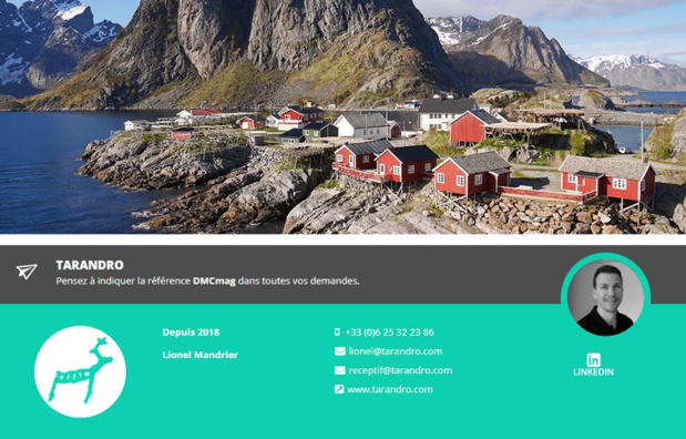 Tarandro, réceptif Scandinavie & Finlande Tarandro, réceptif Scandinavie & Finlande