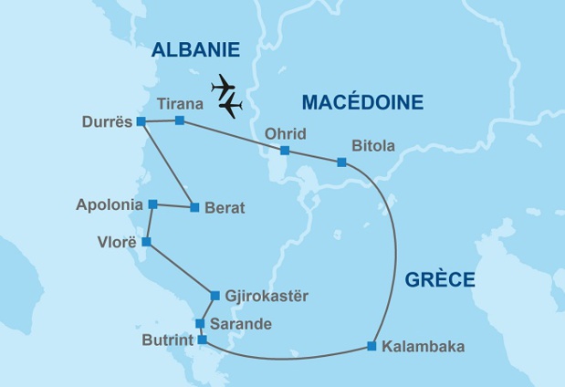 Un nouvel itinéraire Albanie, Macédoine et Grèce proposé par Travel Europe en 2019 - DR Un nouvel itinéraire Albanie, Macédoine et Grèce proposé par Travel Europe en 2019 - DR