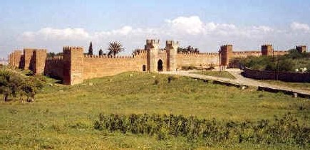 Chellah (ville fortifiée) dans la région de Rabat