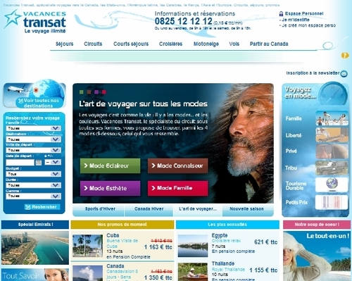 Dépoussiérage : Vacances Transat veut faire du circuit un voyage tendance… Dépoussiérage : Vacances Transat veut faire du circuit un voyage tendance…