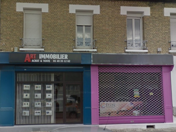 L'agence Elite Voyages à La Courneuve à droite sur la photo - DR Google Map
