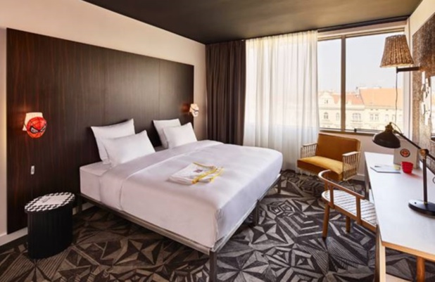 Une des chambres du nouveau Mama Shelter à Prague  - DR Une des chambres du nouveau Mama Shelter à Prague  - DR