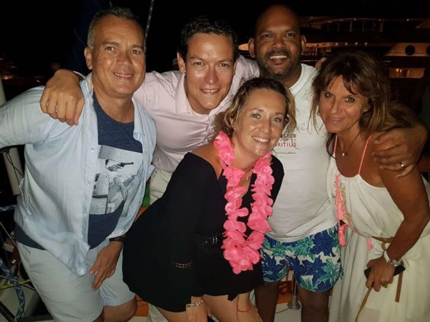 A Cannes, un catamaran a emmené les agents de voyage sur les îles de Lérins - DR