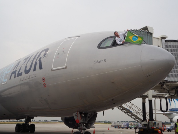 Aigle Azur vient d’opérer le tout premier vol long-courrier de son histoire entre Paris et Sao Paulo - DR