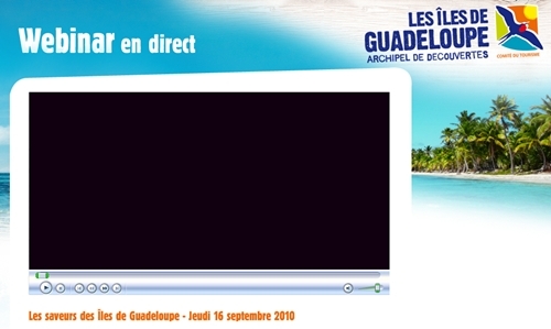 Cliquer sur l'écran pour revoir le Webinar