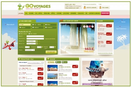 G0 Voyages : nouveau web en ligne d’ici la fin de l’année 2010