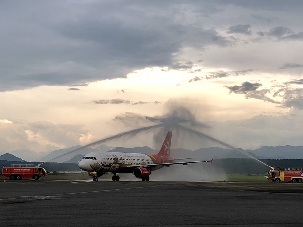 Air Malta : vol inaugural entre Lourdes et Malte