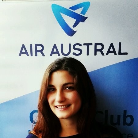 Anaïs Cassard représentante commerciale pour Air Austral et Air Madagascar