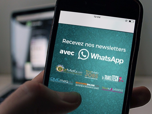 Simplifiez-vous la vie. Inscrivez-vous aux newsletters du groupe TourMaG sur WhatsApp. Simplifiez-vous la vie. Inscrivez-vous aux newsletters du groupe TourMaG sur WhatsApp.