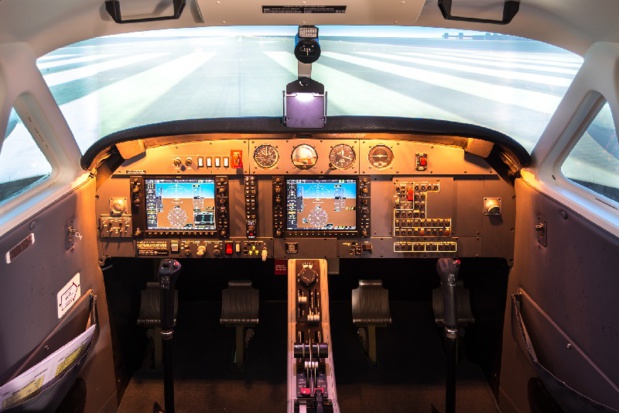Safe Flight Academy opère un simulateur « Mechtronix FNPT II, DA42 NG » Pour la formation IFR et Vol Sans Visibilité - DR