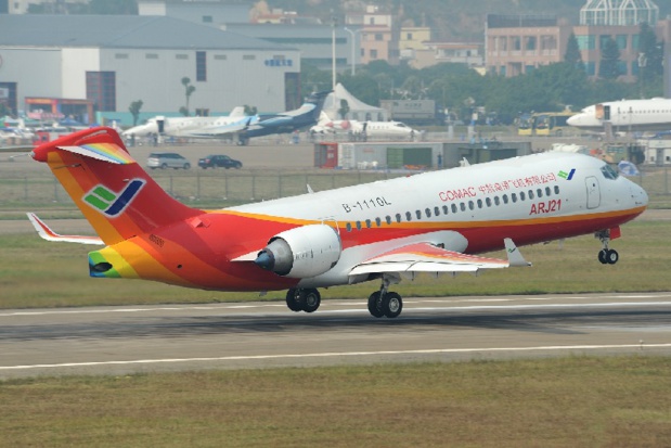 Le Comac ARJ21 Xiangfeng - DR wikipedia