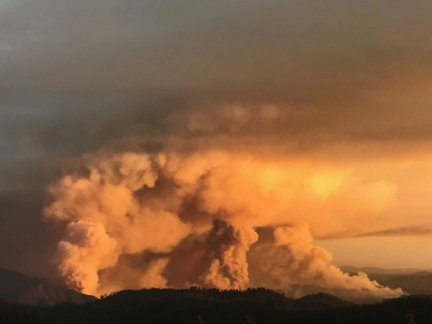 L'incendie Ferguson menace le Parc National Yosemite - crédit Forest Service / Inciweb