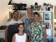 L'équipe de l'agence Atelier Voyages à Porticcio en Corse - DR