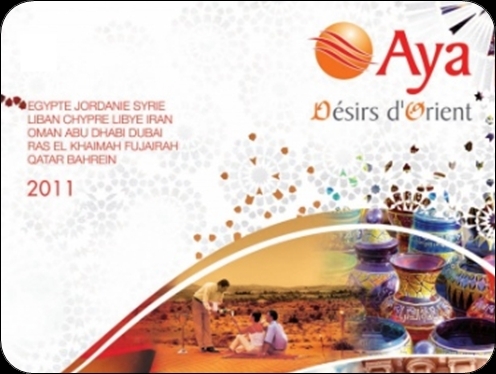 Vous pouvez d'ores et déjà consulter la brochure électronique d'Aya et sa nouvelle production sur Brochuresenligne.com en cliquant sur la photo