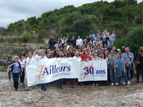 Le groupe Ailleurs a emmené ses salariés et ses fournisseurs en Corse pour fêter ses 30 ans d'existence - DR : TourMag.com Le groupe Ailleurs a emmené ses salariés et ses fournisseurs en Corse pour fêter ses 30 ans d'existence - DR : TourMag.com