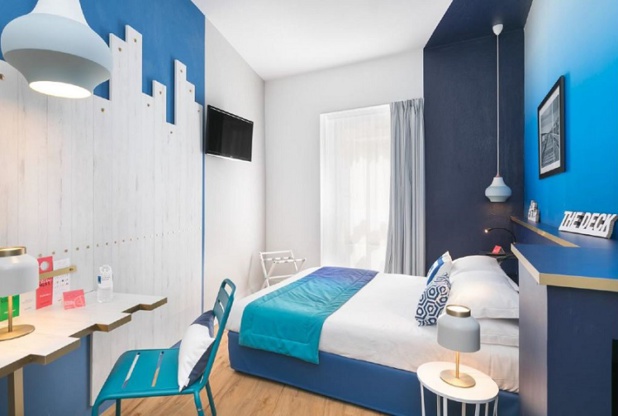 The Deck Hotel by HappyCulture voit le jour dans le Carré d'Or à Nice - Crédit photos : Hervé Fabre The Deck Hotel by HappyCulture voit le jour dans le Carré d'Or à Nice - Crédit photos : Hervé Fabre