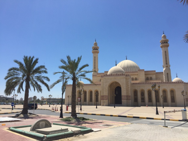 La Grande Mosquée du Bahreïn, inaugurée en 1994 et pouvant accueillir 7 000 personnes pour la prière © PG TM