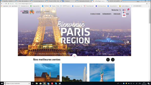 Le CRT Ile de France lance un site d'e-commerce