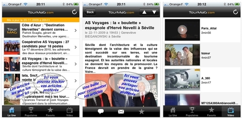 TourMaG.com et TourMaGazine.fr disponibles pour l'iPhone et l'iPad TourMaG.com et TourMaGazine.fr disponibles pour l'iPhone et l'iPad