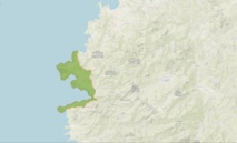 Le golfe de porto sur la côte ouest de la Corse - © Mapbox © OpenStreetMap Le golfe de porto sur la côte ouest de la Corse - © Mapbox © OpenStreetMap