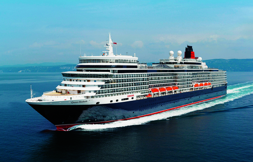 Cunard : Queen Elizabeth baptisé par la Reine d’Angleterre Cunard : Queen Elizabeth baptisé par la Reine d’Angleterre