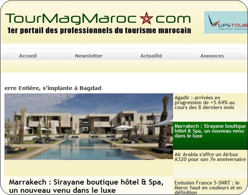 Maroc : 1ère implantation à l'étranger pour le Groupe TourMaG.com Maroc : 1ère implantation à l'étranger pour le Groupe TourMaG.com