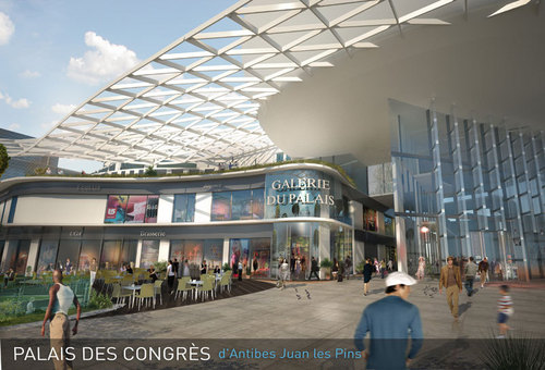 Antibes : le chantier du palais des congrès débutent dans quelques semaines