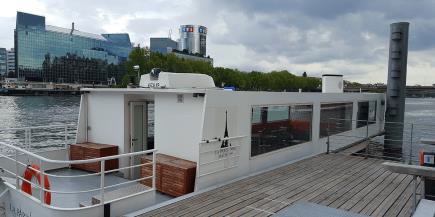 PARISCityVISION a acheté un navire La Parisienne doté d’une terrasse et d’une capacité de 20 à 50 places - DR