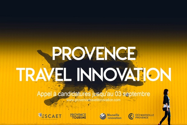 Dépôt des candidatures jusqu'au 3 septembre 2018 pour postuler au Provence Travel Innovation - DR Dépôt des candidatures jusqu'au 3 septembre 2018 pour postuler au Provence Travel Innovation - DR