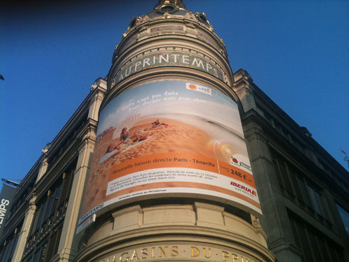 Iberia et l'OT d'Espagne s'affiche à Paris