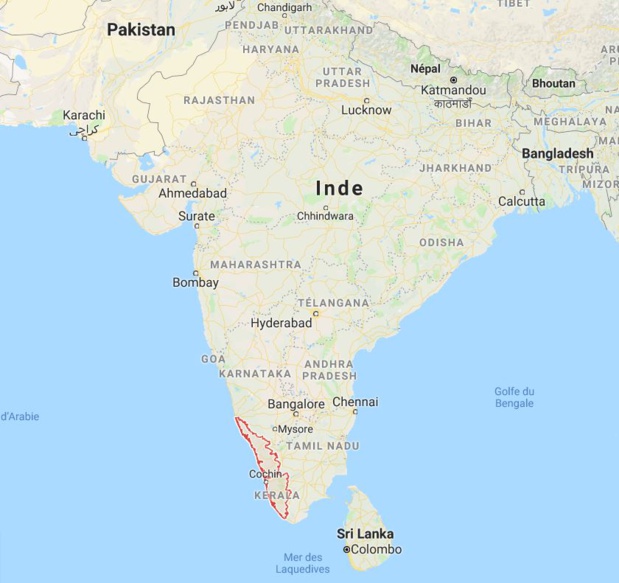 Inde : innondations dans le Kerala