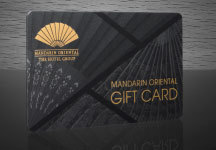 Mandarin Oriental Hotel Group lance sa carte cadeau