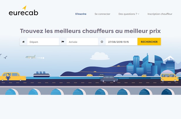 EureCab : le comparateur de prix entre Taxi et VTC