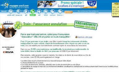 Elvia : l’assurance annulation train est sur les rails