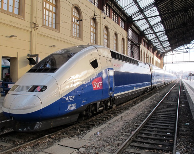 Un TGV en gare Saint-Charles à Marseille - Photo AB TourMaG.com